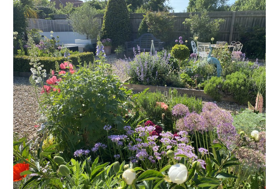Flower garden
